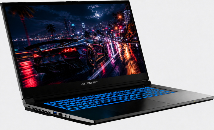Ігровий ноутбук 17,3" Medion (Lenovo Group) Erazer Scout E30i | Intel Core i5-12450H | IPS (1920x1080) FHD | 144 Гц | RAM DDR4 16 ГБ | SSD 512 ГБ | Nvidia GeForce RTX 4050, 6 ГБ | Win11 (5301) - изображение 2