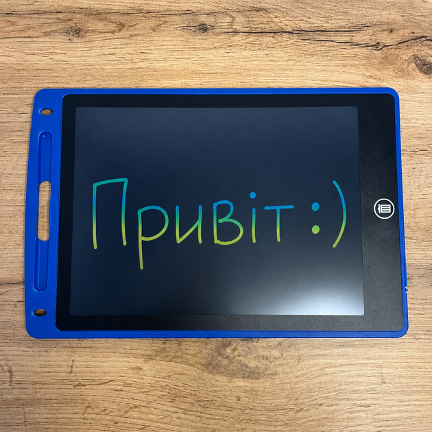 Детский LCD планшет для рисования 12 дюймов со стилусом электронная доска для рисования и заметок графический планшет - изображение 4