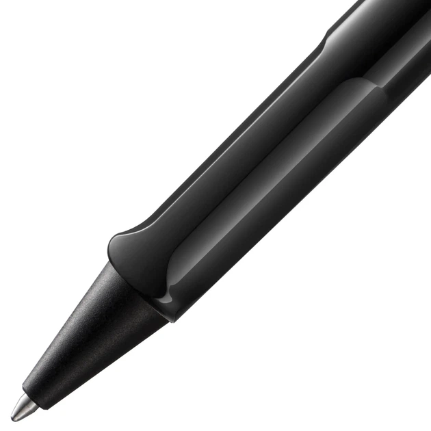 Ручка кулькова LAMY safari чорна M16 синій стрижень (4030235) - изображение 2