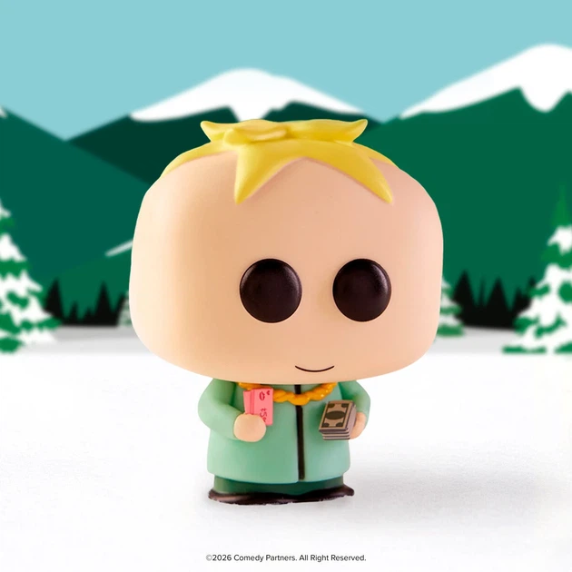 Ігрова фігурка Funko POP! Баттерс Стотч 9,6 см вінілова чібі Південний парк - зображення 3