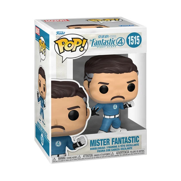 Ігрова фігурка Funko POP! Містер Фантастик 9,3 см вінілова для хлопчиків - Фото 1 Ігрова фігурка Funko POP! Містер Фантастик 9,3 см вінілова для хлопчиків - зображення 1