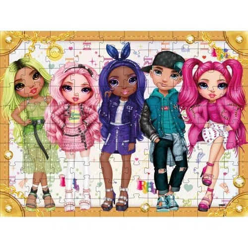 Пазлы Ідейка Rainbow High Shine 100 элементов для детей от 5 лет - Фото 2 Пазлы Ідейка Rainbow High Shine 100 элементов для детей от 5 лет - изображение 2