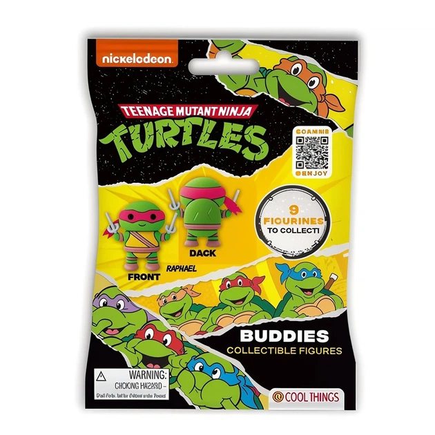 Дисплей фигурок-сюрпризов 24 шт TMNT Черепашки-ниндзя твердый прорезиненный до 6 см - Фото 2 Дисплей фигурок-сюрпризов 24 шт TMNT Черепашки-ниндзя твердый прорезиненный до 6 см - изображение 2
