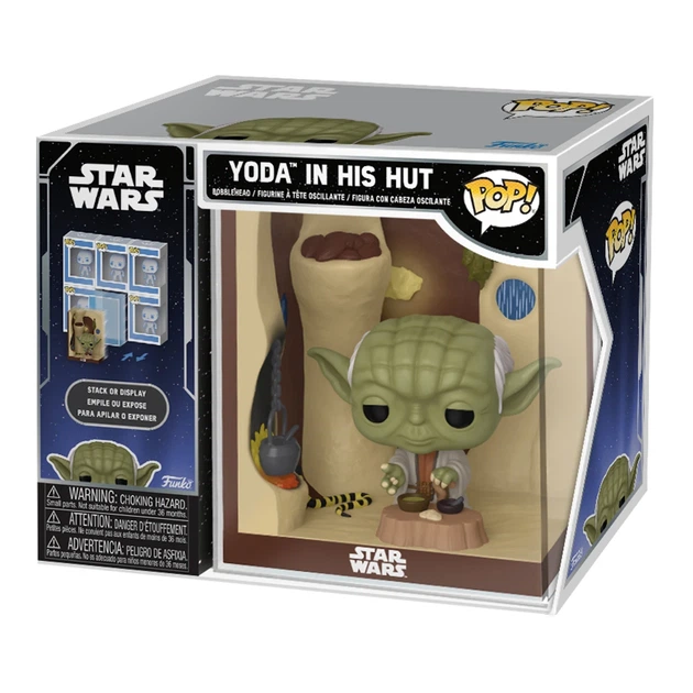 Игровая фигурка Funko POP! Nooks Звёздные войны Хатинка Йоды 16 см виниловая - Фото 1 Игровая фигурка Funko POP! Nooks Звёздные войны Хатинка Йоды 16 см виниловая - изображение 1
