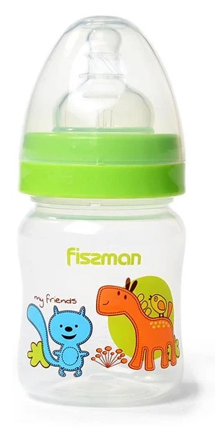 Бутылочка для кормления Fissman Babies "Мои друзяшки" 120 мл без бисфенола A - Фото 1 Бутылочка для кормления Fissman Babies "Мои друзяшки" 120 мл без бисфенола A - изображение 1