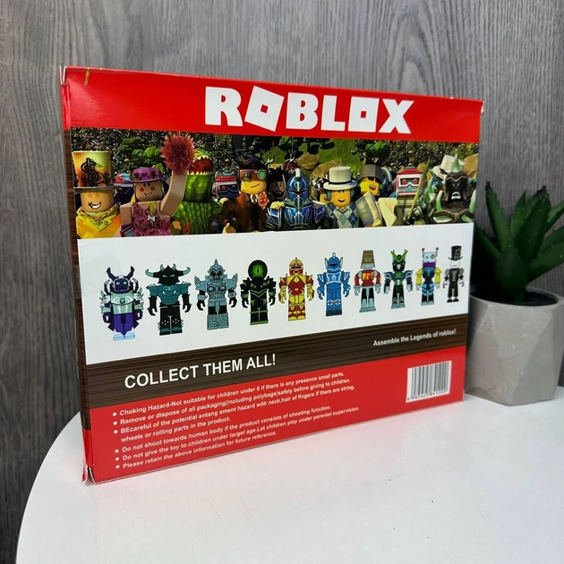 Набор игровых фигурок Roblox 6 шт 7 см пластиковая коробка 21х17х7,5 см - Фото 4 Набор игровых фигурок Roblox 6 шт 7 см пластиковая коробка 21х17х7,5 см - изображение 4