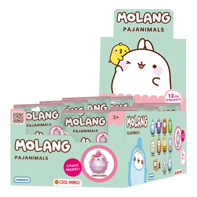 Фігурка-сюрприз Cool Things Molang Милі піжамки з ПВХ - Фото 2 Фігурка-сюрприз Cool Things Molang Милі піжамки з ПВХ - зображення 2