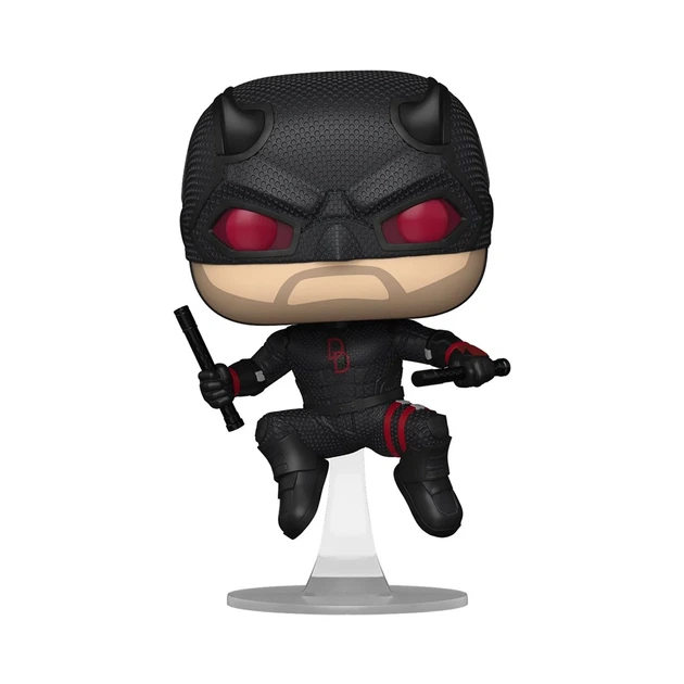 Ігрова фігурка Funko POP! Шибайголова чорний костюм вініл 9,6 см - Фото 2 Ігрова фігурка Funko POP! Шибайголова чорний костюм вініл 9,6 см - зображення 2
