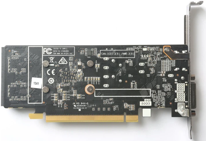 Відеокарта Zotac PCI-Ex GeForce GT 1030 LP 2GB GDDR5 (64bit) (1227/6000) (DVI, HDMI) (ZT-P10300A-10L) - зображення 2
