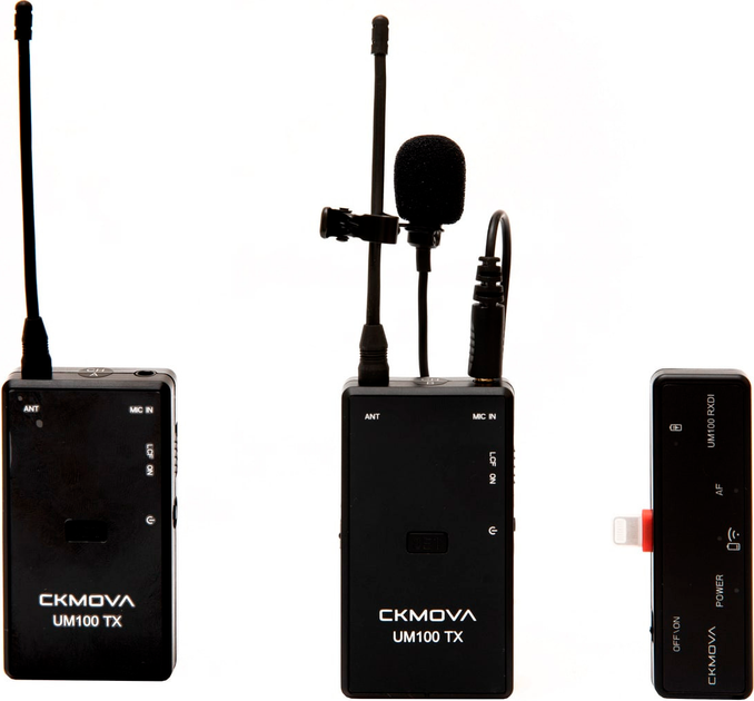 Мікрофон CKMOVA UM100 Kit5 Lightning (SUP_em4031) - Фото 1 Мікрофон CKMOVA UM100 Kit5 Lightning (SUP_em4031) - зображення 1