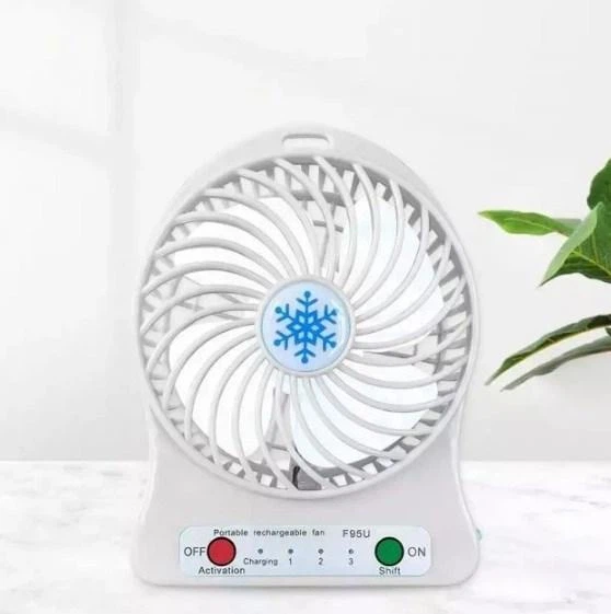 Мини вентилятор mini fan XSFS-01 с аккумулятором 18650 - изображение 4