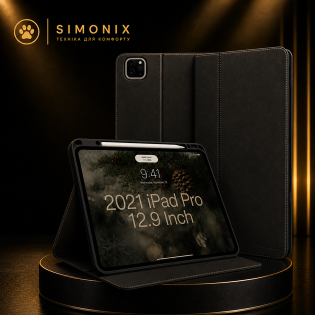 Чохол-книжка DTH-PANDA Smart Case захисний для iPad Pro 12.9 3/4/5/6 покоління - изображение 4