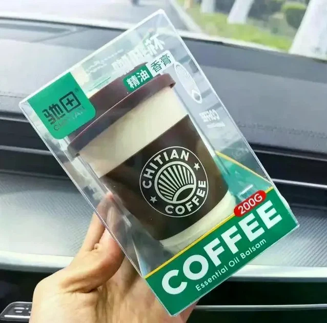 Автомобильный ароматизатор Chitian COFFEE CT-C88 200 г • Освежитель воздуха в машину с кофейным ароматом для салона авто, дома и офиса 58214 - изображение 3