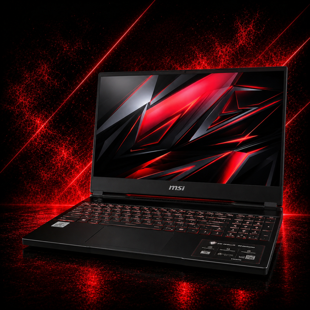 Ноутбук MSI Stealth GS66 240Hz I7-10750H/16GB/512SSD/RTX2060-6GB Б/В - Фото 1 Ноутбук MSI Stealth GS66 240Hz I7-10750H/16GB/512SSD/RTX2060-6GB Б/В - изображение 1