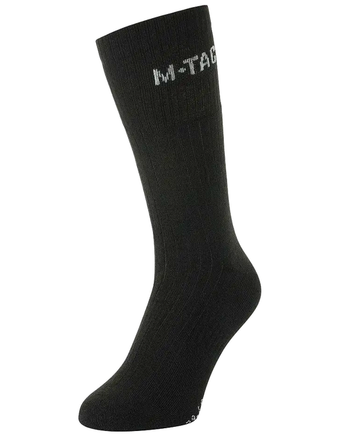 Термоактивные носки 40% мериносовая шерсть зимние 44-46 черные M-Tac LS-1457 - зображення 2