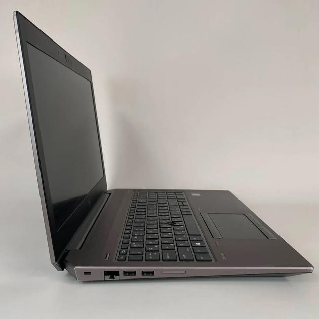 Мобильная рабочая станция Б-класс HP ZBook 15 G5 / 15.6" (1920x1080) IPS / Intel Core i7-8850H (6 (12) ядра по 2.6 - 4.3 GHz) / 16 GB DDR4 / 240 GB SSD / nVidia Quadro P1000, 4 GB GDDR5, 256-bit / TouchID / WebCam б/у + Подарок Беспроводная мышь / USB - изображение 4