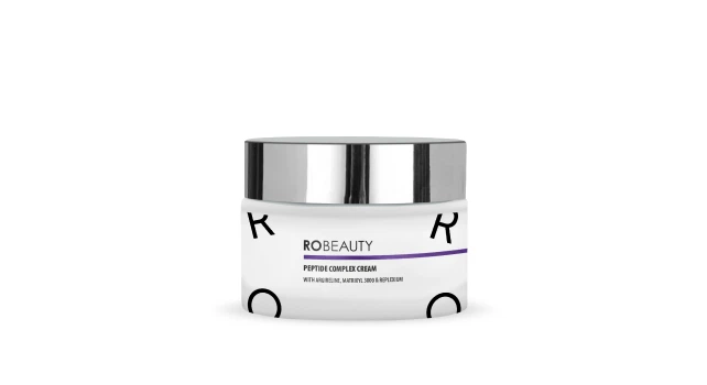 Крем пептидный с микроиглами от глубоких морщин Ro Beauty Peptide Complex Cream 50 мл - Фото 1 Крем пептидный с микроиглами от глубоких морщин Ro Beauty Peptide Complex Cream 50 мл - изображение 1