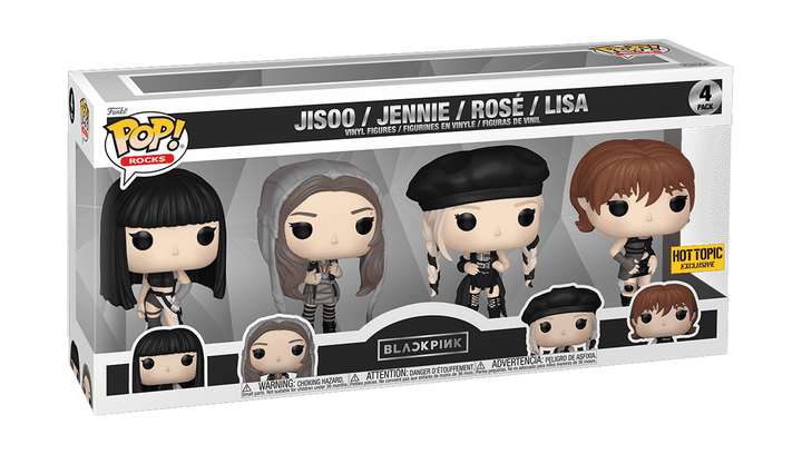 Пак Фигурок FUNKO POP! Blackpink Pink Venom Hot Topic Exclusive 104mm 76943 - изображение 2