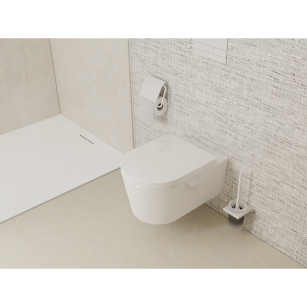 Тримач туалетного паперу HANSGROHE ADDSTORIS, білий/матовий, прямокутна - изображение 6