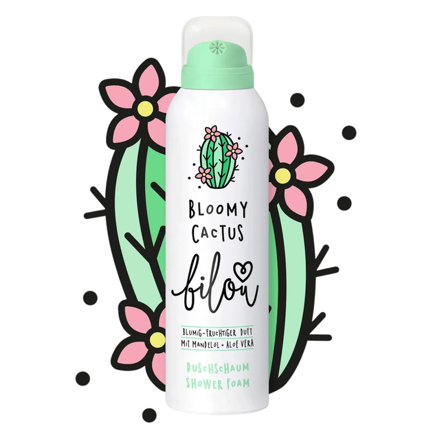 Пінка для душу Bilou Bloomy Cactus 200 мл - зображення 2
