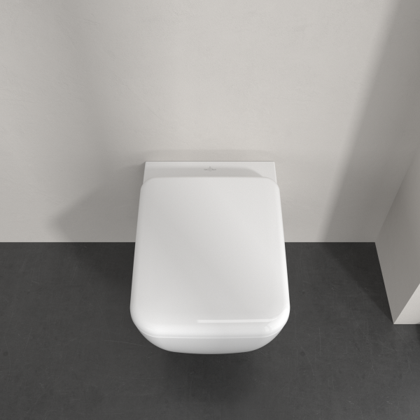 Підвісний унітаз VILLEROY & BOCH SKYLA, настінний, прямокутна - изображение 7