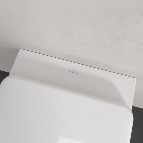 Підвісний унітаз VILLEROY & BOCH SKYLA, настінний, прямокутна - изображение 12