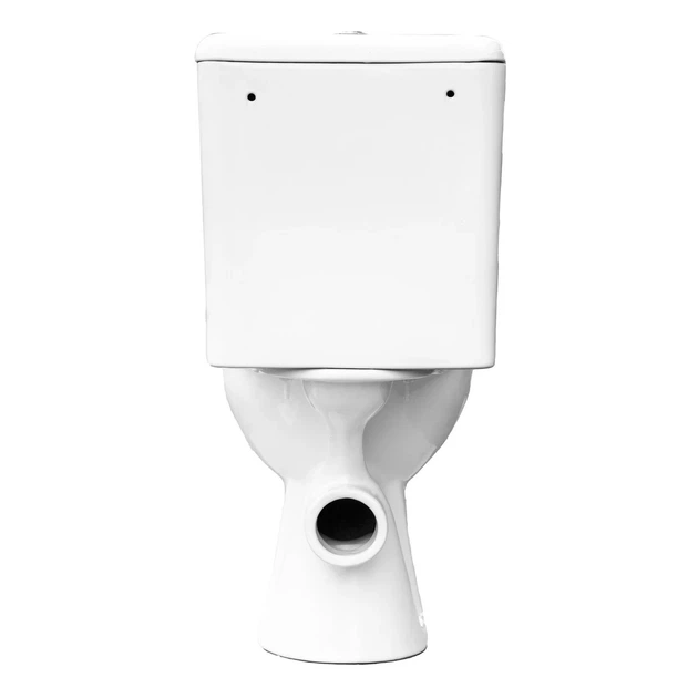 Унітаз компакт Vivia Simple 420x380x725 мм кераміка білий - зображення 5