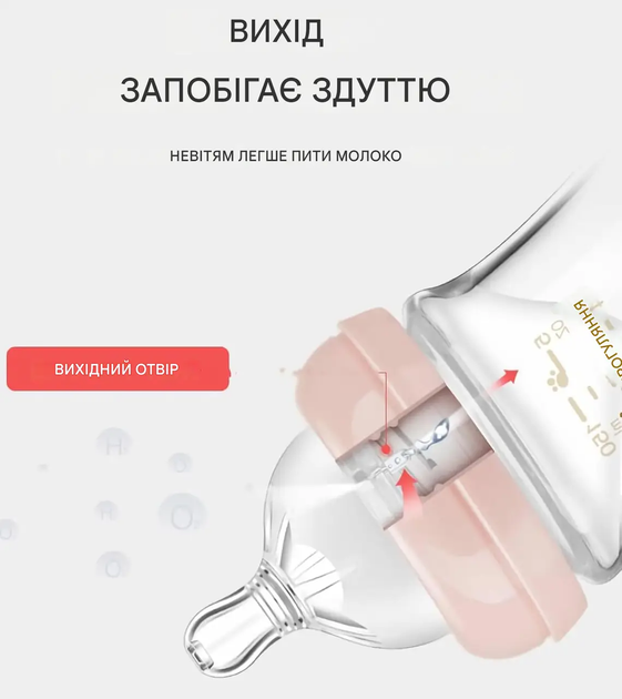 Скляні дитячі пляшечки, пляшечка для грудного вигодовування 2 шт 150мл - Фото 4 Скляні дитячі пляшечки, пляшечка для грудного вигодовування 2 шт 150мл - изображение 4
