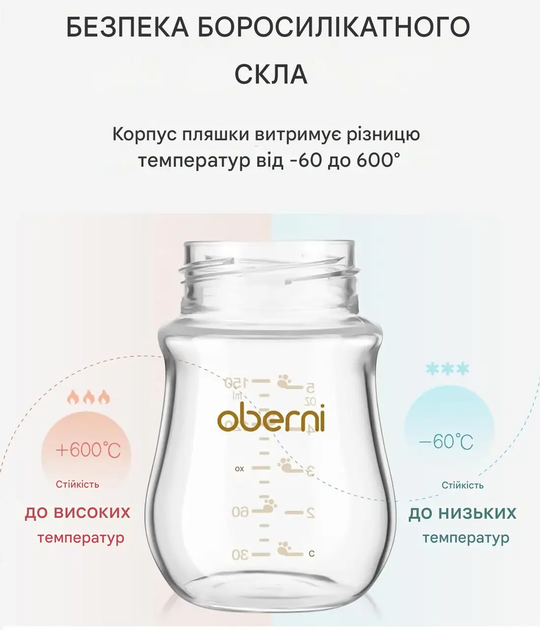 Скляні дитячі пляшечки, пляшечка для грудного вигодовування 2 шт 150мл - Фото 5 Скляні дитячі пляшечки, пляшечка для грудного вигодовування 2 шт 150мл - изображение 5