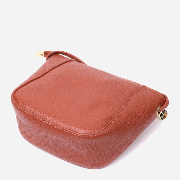 Сумка кросс боди через плечо женская из натуральная кожи Vintage leather-22300 Коричневая - изображение 4