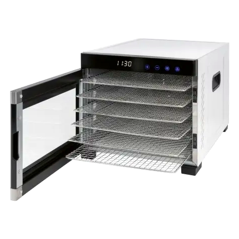 Дегидратор сушилка для пищи 6 секций 650 Вт металл Profi Cook LS-0262 - изображение 3