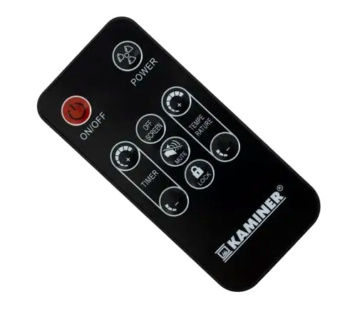 Электрический стеклянный радиатор 2500 Вт для дома черный KAMINER LS-3064 - изображение 8