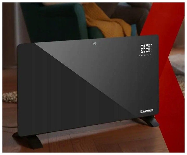 Электрический радиатор 2500 Вт для дома 85 см черный Zelva LS-2964 - изображение 6
