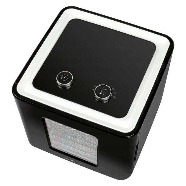 Сушилка для фруктов и овощей 6 секций для дома 370-450 Вт Clatronic LS-1766 - изображение 3