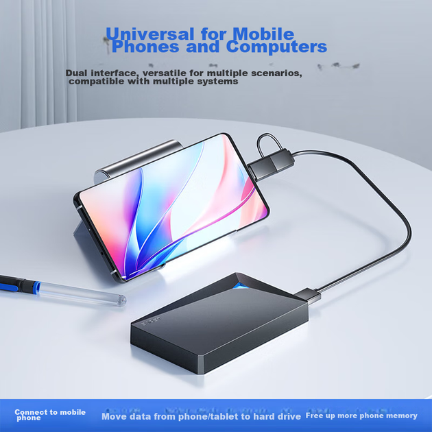 Зовнішній жорсткий диск EAGET G20CPRO, 1 ТБ, USB 3.0, 2.5 дюйма, чорний - зображення 4