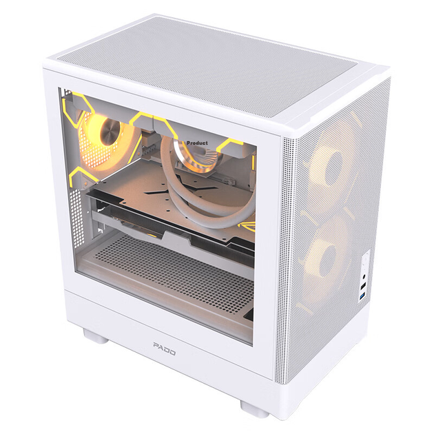 Корпус PADO Style 4 M-ATX White - изображение 7