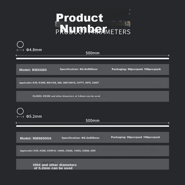 Автоматична палітурна машина Kingdee Financial Voucher, перфоратор, трубка для гарячого розплаву з заклепками Φ4.8*500 мм, порожнисте свердло, аксесуари та витратні матеріали для палітурних машин загального призначення - зображення 7