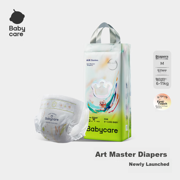 Подгузники Babycare Art Master, размер M, 42 шт, 6-11 кг - изображение 4