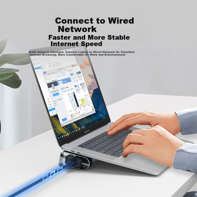 Хаб Acer Type-C 10-в-1, USB 3.0/HDMI/аудіо/Ethernet, для ноутбуків/Huawei - зображення 9