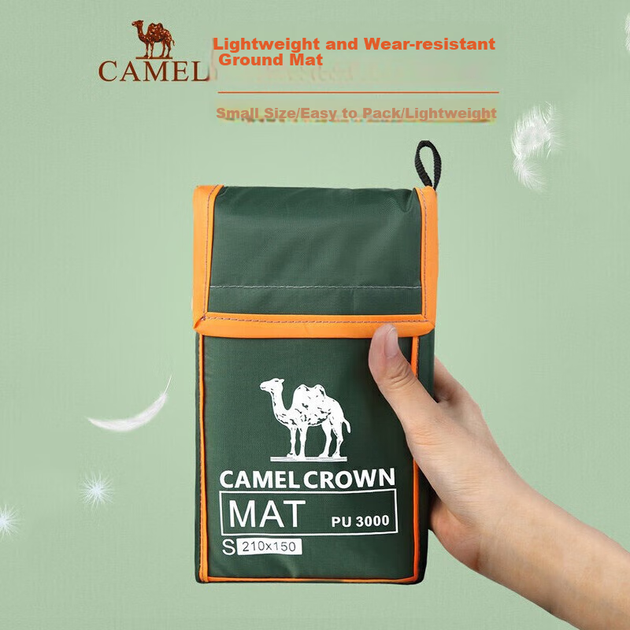 Килимок CAMEL для кемпінгу потовщений водонепроникний, тканина оксфорд - зображення 7