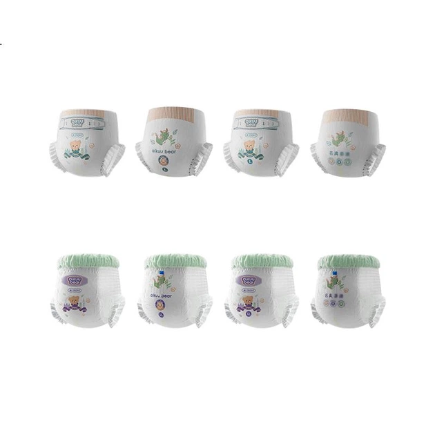 Подгузники-трусики Mingdianxiong Camellia Pull-Up, 80 штук [18-24 шт.], ультратонкие, дышащие, подходят как для мальчиков, так и для девочек. - изображение 2