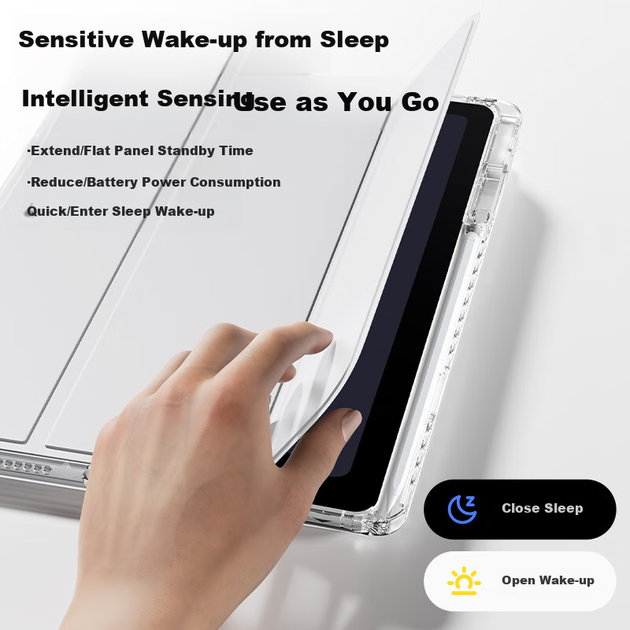 Чехол для планшета Huawei MatePad SE 11 2024/MatePad 11 2023/2021 Pisen Grey - изображение 8
