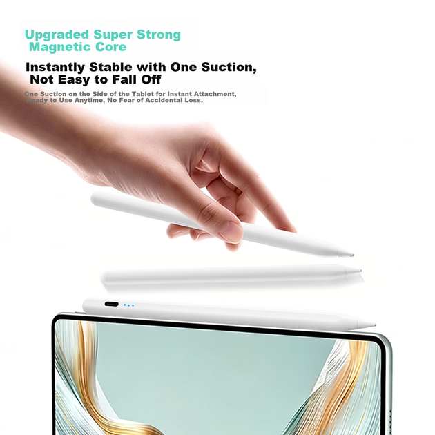 Стилус MUSTTRUE для Huawei MatePad (M-Pencil 4), ємнісний, захист від хибних дотиків - зображення 10