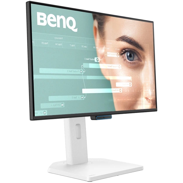 TFT 23.8" BenQ GW2490TC, IPS, 144hz, HDMI, DP, USB-C, HAS, колонки, білий - зображення 3