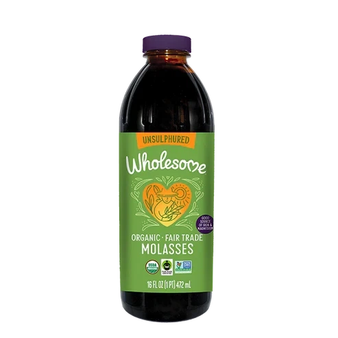 Меляса тростинна Wholesome Sweeteners патока органічна 473 мл - Фото 1 Меляса тростинна Wholesome Sweeteners патока органічна 473 мл - зображення 1