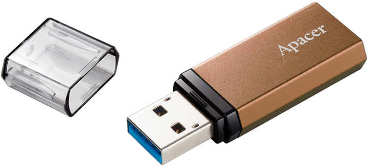 Флеш память USB Apacer AH25C 128GB USB 3.2 Gen1 Bronze (4712389921024) - изображение 3