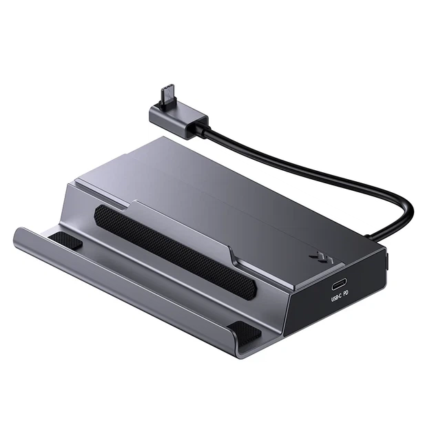 Док-станція USB-хаб 7-в-1 з SSD M.2, HDMI 4K@60Hz, RJ45, PD 100W для Steam Deck, Steam Deck OLED, ASUS ROG Ally, Lenovo Legion Go, MSI Claw - зображення 7