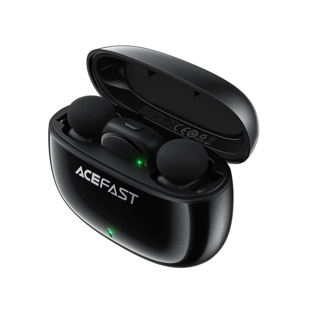 Беспроводные микрофоны Acefast R2 петличные Black (6974316284901) - изображение 2
