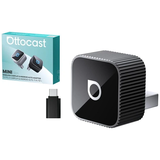 Адаптер Ottocast Mini Cube CarPlay Bluetooth Silver (CP88-T2 Silver) - изображение 10