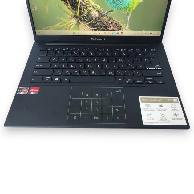 Ноутбук ASUS VivoBook Go 14 E1404F/ Ryzen 3 7320U / 4GB DDR5 / SSD 128GB - изображение 2